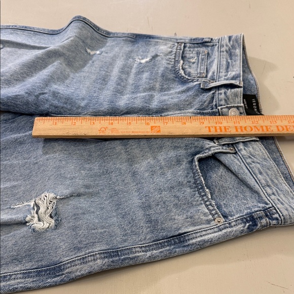 Veronica Beard Dylan Full Length Straight High Rise Pebble Stone Size 28 - Picture 11 of 13